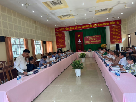 UBND huyện Tân Biên tổ chức phiên họp thường kỳ tháng 02 năm 2024