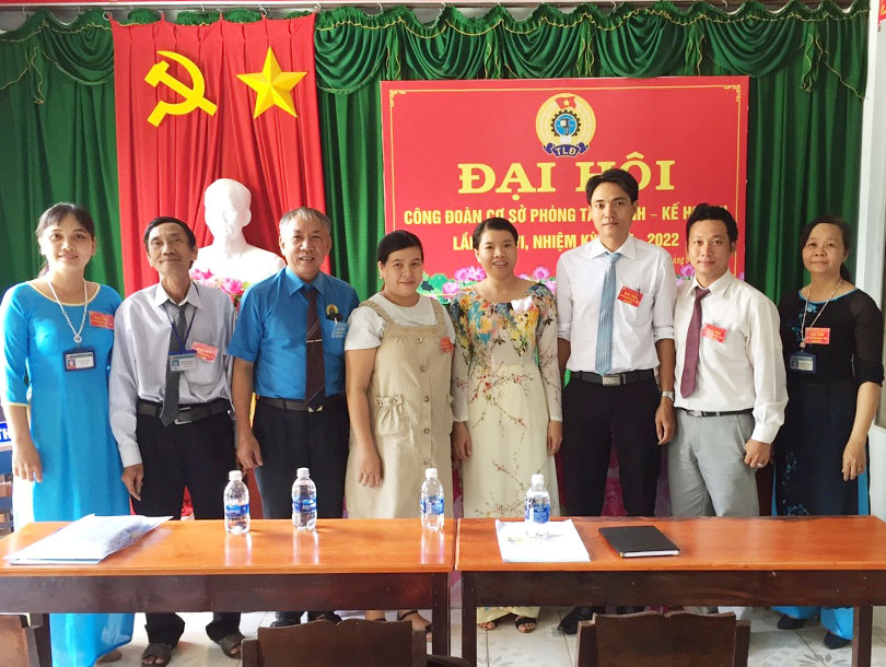Công đoàn cơ sở phòng Tài chính - Kế hoạch huyện Dương Minh Châu tổ chức Đại hội công đoàn nhiệm kỳ 2017-2022