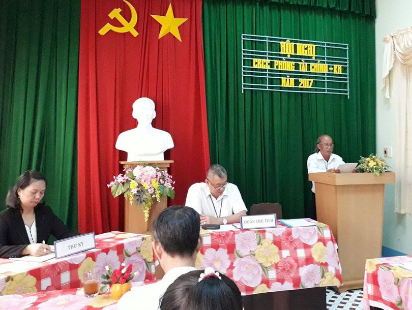 Phòng Tài chính - KH huyện Tân Biên tổ chức Hội nghị cán bộ, công chức năm 2017