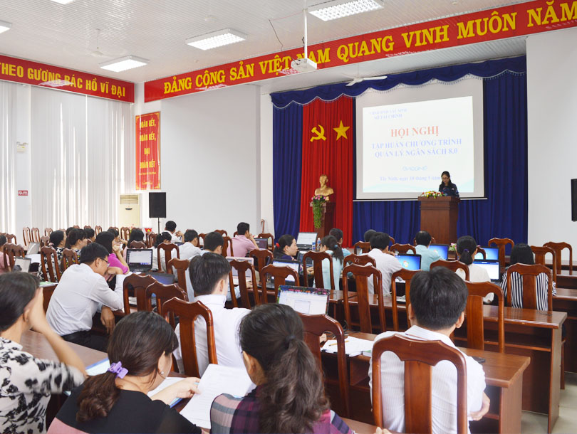 Sở Tài chính Tây Ninh tổ chức tập huấn chương trình phần mềm QLNS 8.0