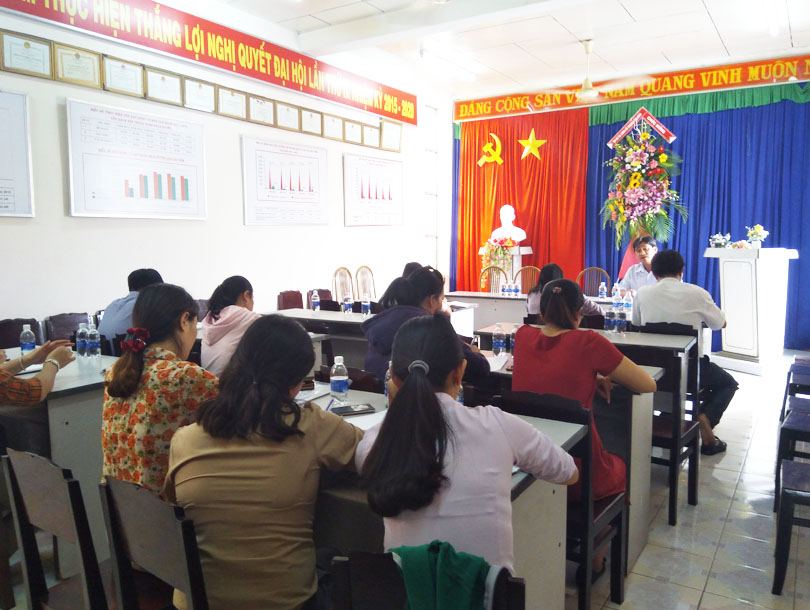 Huyện Tân Châu triển khai tập huấn nghiệp vụ chuyên ngành Tài chính – Kế hoạch năm 2018