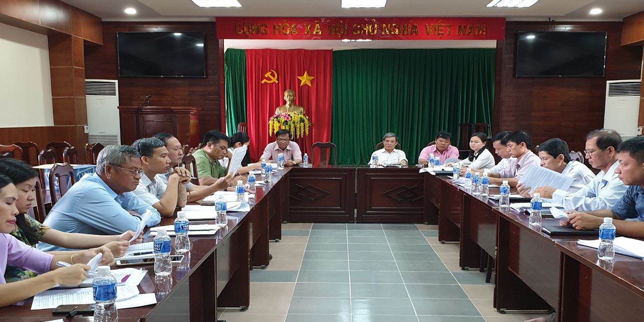 UBND huyện Tân Châu họp ban chỉ đạo thu NSNN quý I/2019; nhiệm vụ, giải pháp thực hiện công tác thu NSNN quý II/2019