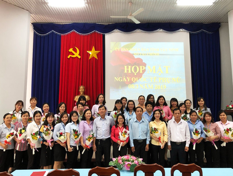 Chương trình kỷ niệm ngày Quốc tế phụ nữ 08/3 tại Sở Tài chính Tây Ninh