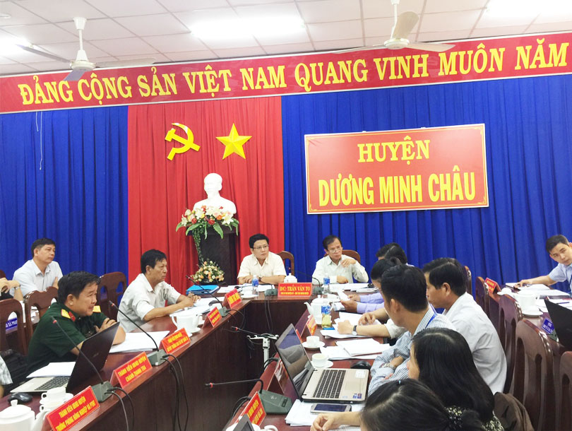 UBND huyện Dương Minh Châu tổ chức phiên họp thường kỳ tháng 3 năm 2019