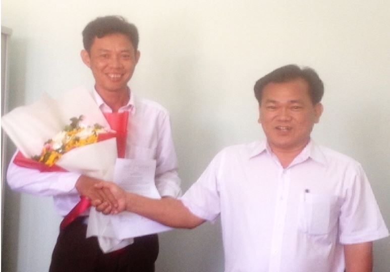Công bố quyết định bổ nhiệm  trưởng Phòng Tài chính - Kế hoạch huyện Gò Dầu