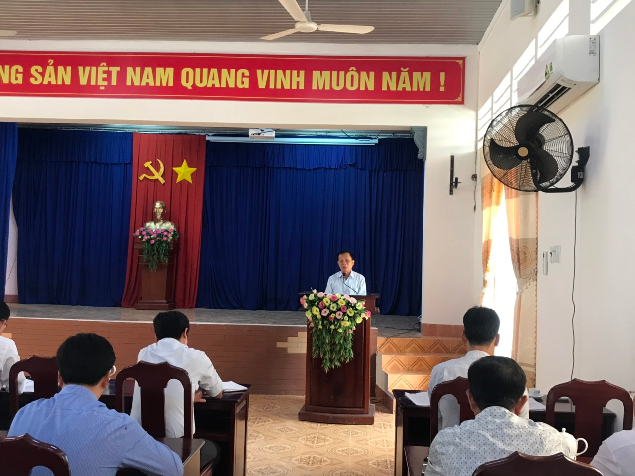 UBND huyện Dương Minh Châu tổ chức phiên họp sơ kết 6 tháng đầu năm 2020