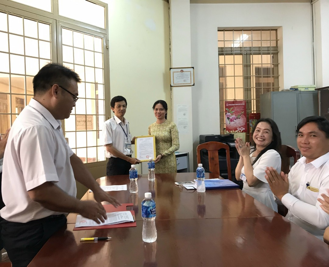 UBND thành phố Tây Ninh công bố quyết định bổ nhiệm Phó Trưởng phòng Tài chính – Kế hoạch