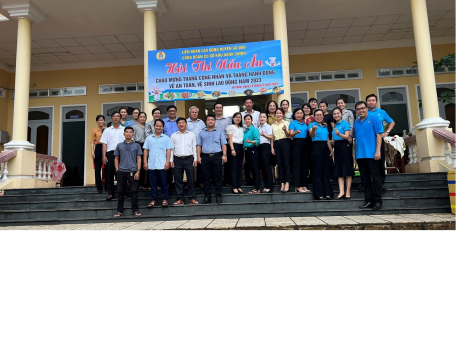CĐCS Khu hành chính huyện Gò Dầu tổ chức Hội thi nấu ăn  chào mừng Tháng công nhân gắn với Tháng hành động về An toàn,  vệ sinh lao động năm 2023
