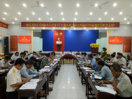 UBND Thị xã Trảng Bàng tổ chức phiên họp thường kỳ tháng 4/2023