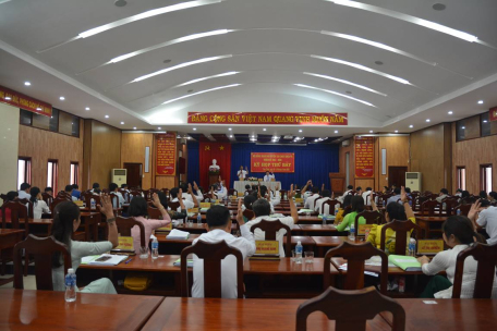 Tổ chức bế mạc kỳ họp lần thứ bảy Hội đồng nhân dân huyện Tân Châu