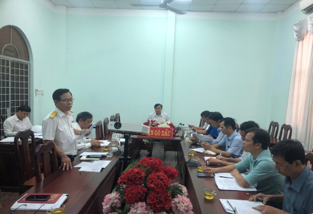 Huyện Gò Dầu họp Ban Chỉ đạo thu ngân sách huyện năm 2023