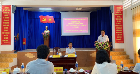Huyện Dương Minh Châu tổ chức Hội nghị triển khai nhiệm vụ phát triển Kinh tế - Xã hội năm 2024.