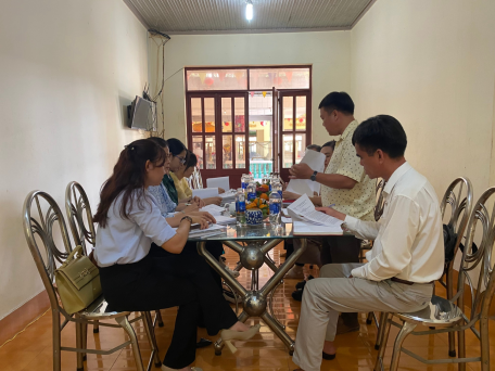 Huyện Tân Biên kiểm tra việc quản lý tiền công đức, tài trợ năm 2023